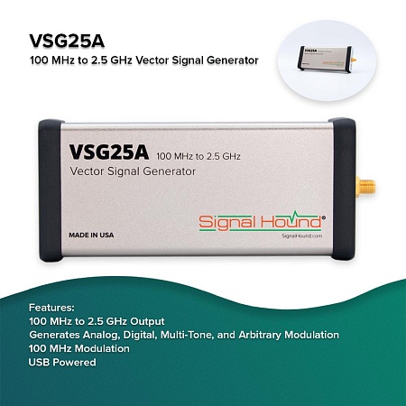 Signal Hound VSG25A от 100 МГц до 2,5 ГГц