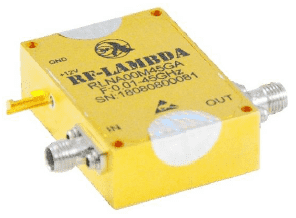 RF Lambda RLNA00M45GA, от 10 МГц до 45 ГГц , 23,5 дБм 