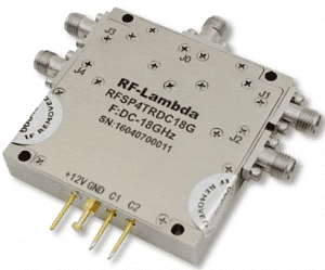 RF Lambda RFSP4TRDC18G , SP4T, 0 - 18 ГГц, 10 Вт