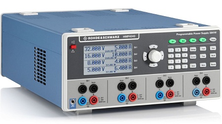R&S HMP4000 от 0 до 32 В, 10 А, 3/4 канала