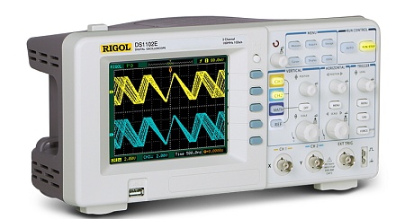 Rigol DS1102E, 2 канала, 100 МГц